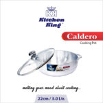 The Satin finish on our pots and pans is beautifully formed due to the polish that has been done in and out on surface which express glass mirror reflection. It is ideal for ambitious chefs due to its outstanding heat distribution and simplicity of food release. It is manufactured from heavy gauge high quality pure aluminium which gives more durability and a stylish appearance in your kitchen. The attractive ergonomic handles with a smooth finish are riveted for maximum control and a stable grip. We recommend the use of little oil for extra ease of release of food. It comes with an adaptive tempered glass lid with a steam vent, allowing you to monitor on the progress of your meal without losing moisture. Our cookware is suitable for gas and electric glass stovetops. Dishwasher safe but hand-washing is recommended to preserve the appearance of cookware.