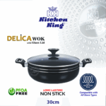 Buy premium induction-compatible wok/karahi online in Pakistan. Perfect for deep frying and curries. Non-stick, heavy-duty, and fast heating. Shop now!