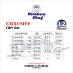 Exclusive Gift Set - 12 Pcs - Image 2