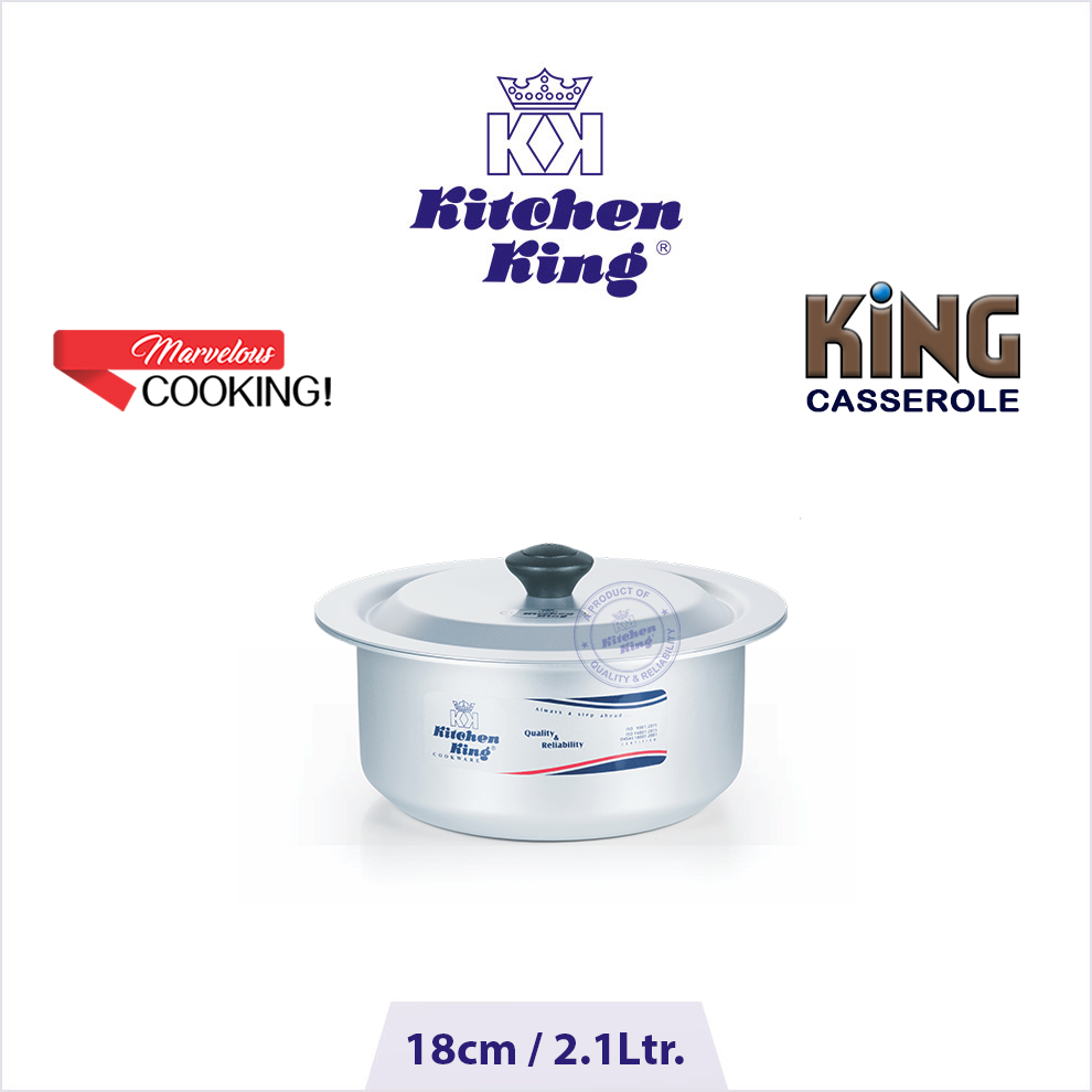 best cookware set by best cookware brand KING CASSEROLE 18cm best cookware set by best cookware brand KING CASSEROLE