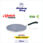 marble coated nonstick tawa. best size and compatible with all stove