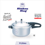 best pressure cooker in Pakistan, good quality pressure cooker 9 litres, kitchen king cookware