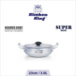 silver steel karahi price. nonstick karahi. karahi for chefs. best cookware in Pakistan. Cooking Karahi. Buy Karahi Online at Best Price in Pakistan 2024.