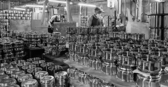 Kitchen King cookware factory with modern machinery and manufacturing process