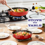 Servo Pan (Glass Lid) - 26cm / Nonstick Pan - Image 2