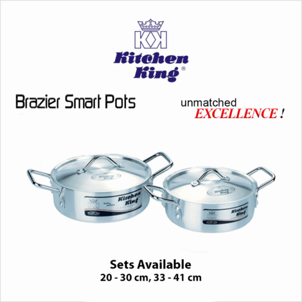 Fish Pot Sets. Cooking Pot set. Fish pot price in Pakistan. Silver steel cookware. best cookware. Fish Pot set. Kitchen King cookware.