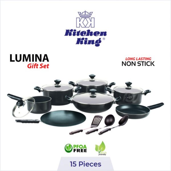 Best nonstick cookware brand of Pakistan. Nonstick set price in Pakistan. Nonstick cookware set. Best cookware. Wedding Gift ideas.