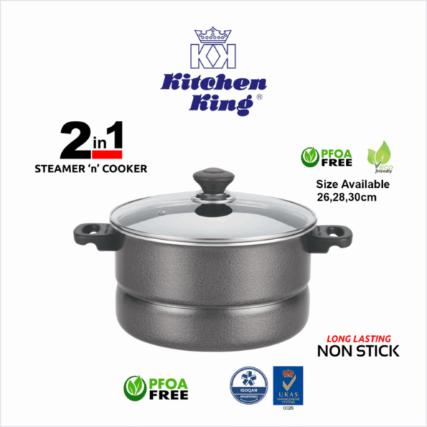 Steamer at best price in Pakistan. steamer cooking pot. best nonstick cookware in Pakistan. cooking pot. cooking pot price in Pakistan.