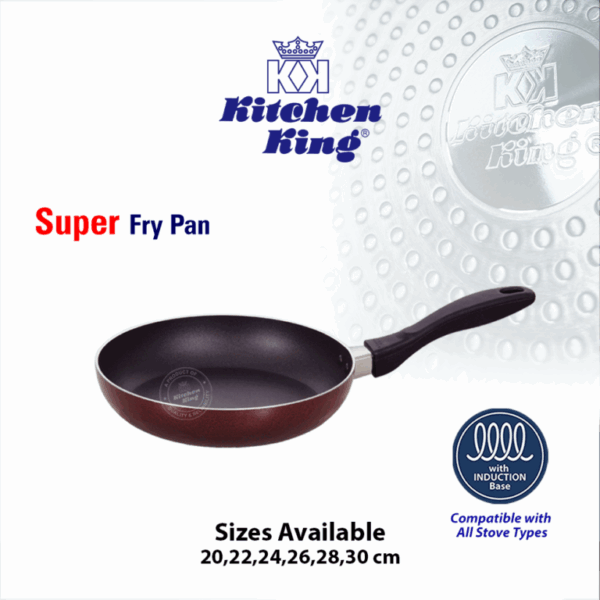 Shop top-quality induction frying pans online in Pakistan. Premium Non-stick surface, quick heat-up, and perfect for everyday cooking. Fast and Free delivery!