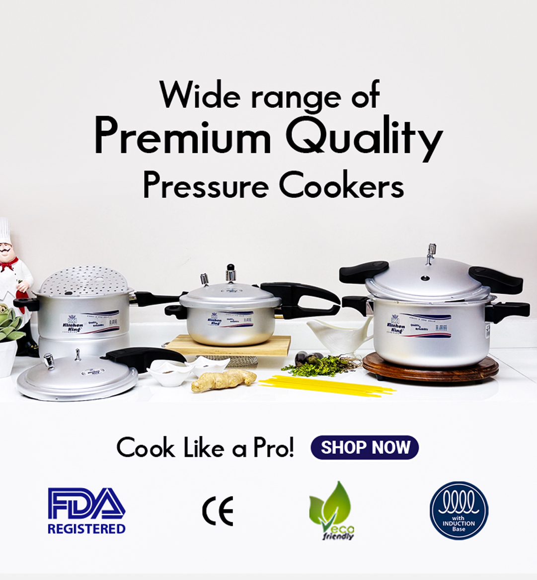 Pakistan Rustom Cooker Cooker Kitchen King | Best Cookware Brand In Pakistan Since 1978