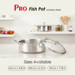 Stainless Steel Pro Brazier Pot