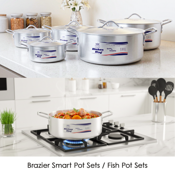 Best for biryani making and other sorts of cooking. Long lasting and are top choice for versatile cooking. Fish pots available in all sizes
