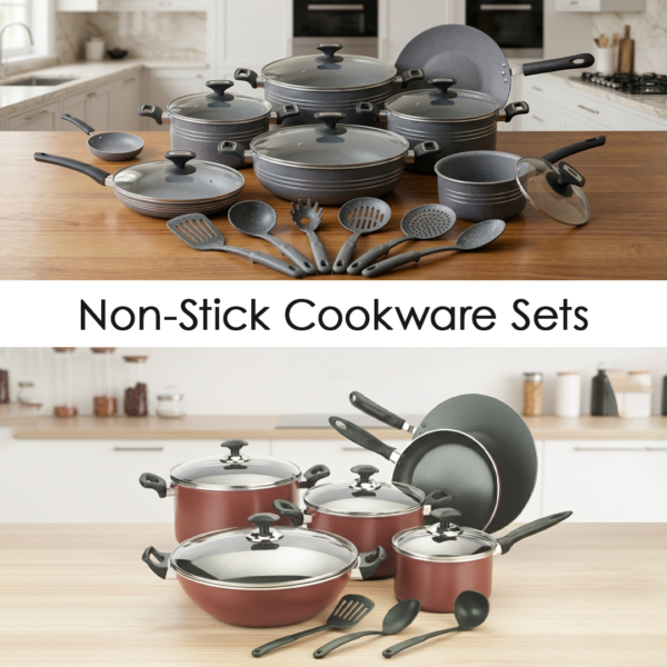 Your kitchen deserves top rated nonstick cookware. Find the best cooking pots, frying pans, saucepan and woks that suits your requirement.